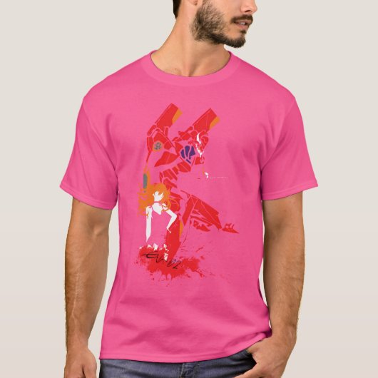 Evangelion Unit-02 V.3 T-shirt (Voorkant)