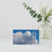 Evangelische Christelijke Visitekaartjes (Staand voorkant)