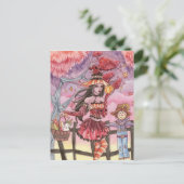 Evania - Witch Briefkaart (Staand voorkant)