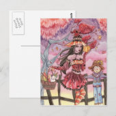 Evania - Witch Briefkaart (Voorkant / Achterkant)