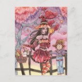 Evania - Witch Briefkaart (Voorkant)