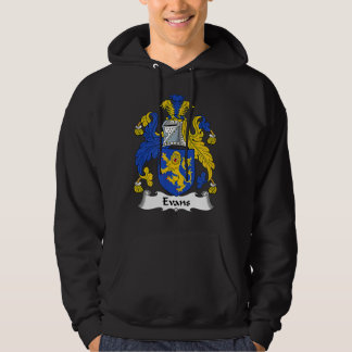 Evans Coat of Arms Family Crest Hoodie