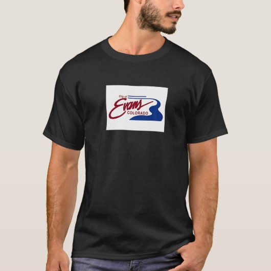 Evans Colorado Flag T-shirt (Voorkant)