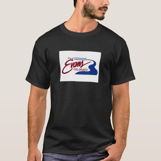 Evans Colorado Flag T-shirt (Voorkant)