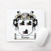 Evans Family Crest Muismat (Met muis)