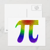 Evan's Pi #2 Briefkaart (Voorkant / Achterkant)