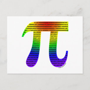 Evan's Pi #2 Briefkaart