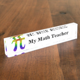 Evan's Pi #2 Naambordje