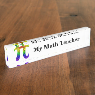 Evan's Pi #2 Naambordje