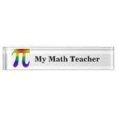 Evan's Pi #2 Naambordje (Voorkant)