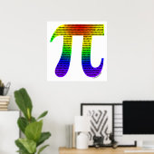 Evan's Pi #2 Poster (Thuiskantoor)