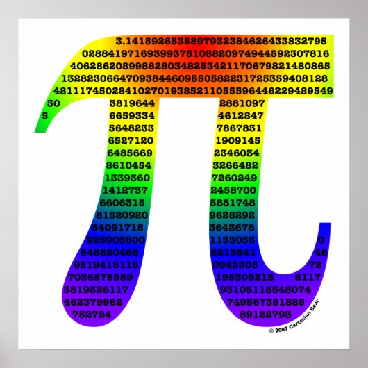 Evan's Pi #2 Poster (Voorkant)