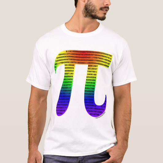 Evan's Pi #2 T-shirt (Voorkant)