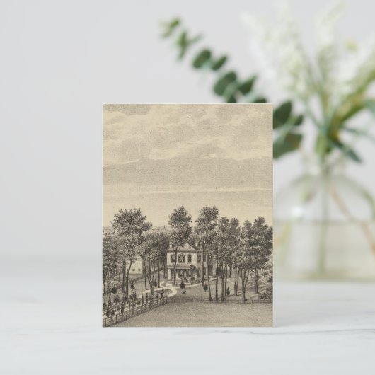 Evans Residence, Topeka, Kansas Briefkaart (Staand voorkant)