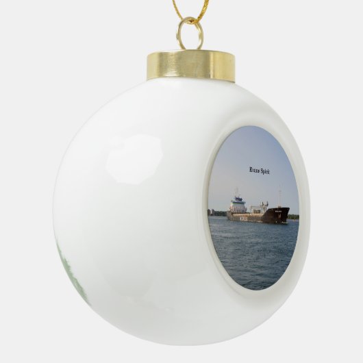 Evans Spirit ball of snowflake ornament (Links)