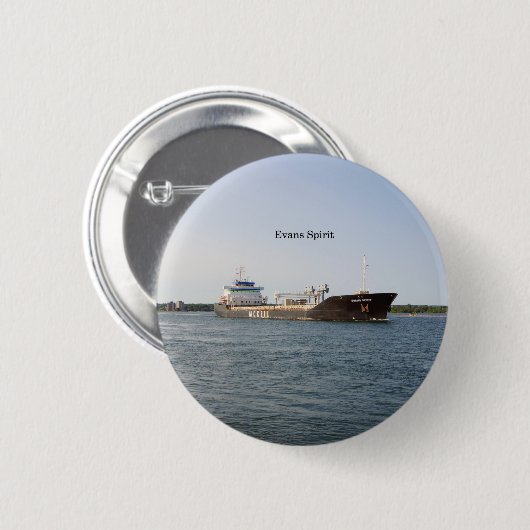 Evans Spirit-knop Ronde Button 5,7 Cm (Voorkant /achterkant)