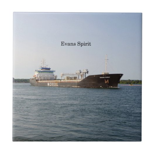 Evans Spirit tile Tegeltje (Voorkant)