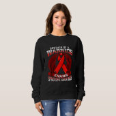Evans Syndrome Awareness Brother Support Ribbon Trui (Voorkant volledig)