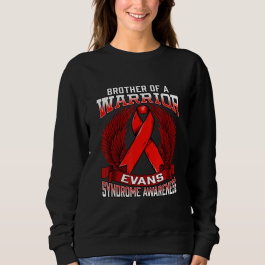 Evans Syndrome Awareness Brother Support Ribbon Trui (Voorkant)