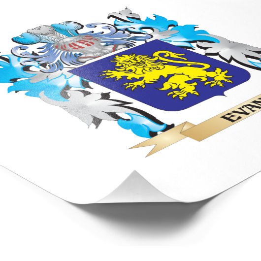 Evans Wapenstaart - Gezinsrust Foto Afdruk (Hoek)