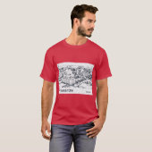 Evanston Illinois Oversized 2 T-shirt (Voorkant volledig)