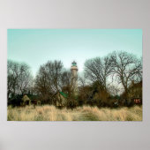 Evanston Lighthouse Poster (Voorkant)