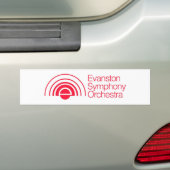 Evanston Symphony Orchestra Bumpersticker (Op auto)