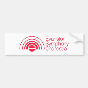 Evanston Symphony Orchestra Bumpersticker