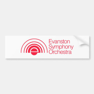 Evanston Symphony Orchestra Bumpersticker
