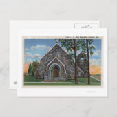 Evanston, WY - Sint-Mary Magdalene-Uitzicht Briefkaart (Voorkant / Achterkant)