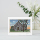 Evanston, WY - Sint-Mary Magdalene-Uitzicht Briefkaart (Staand voorkant)