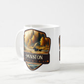Evanston, Wyoming | Antiek Koffiemok (Voorkant links)