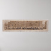 Evansville Desk 1923 - John C Hertel Poster (Voorkant)