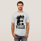 Evansville (E-Ville) Indiana T-shirt (Voorkant volledig)
