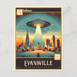 Evansville, Indiana | Briefkaart