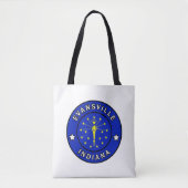 Evansville Indiana Tote Bag (Voorkant)