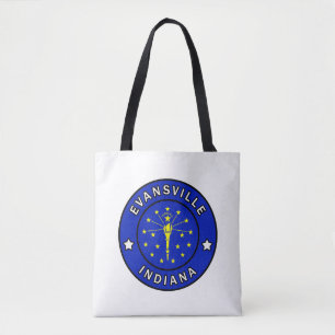 Evansville Indiana Tote Bag