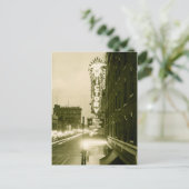 Evansville Indiana Victory Theater Vaudeville Briefkaart (Staand voorkant)