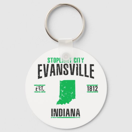 Evansville Sleutelhanger (Voorkant)
