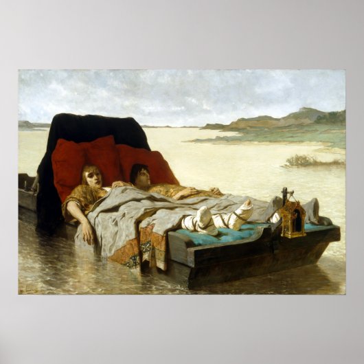 Evariste Luminais The Sons of Clovis II Poster (Voorkant)
