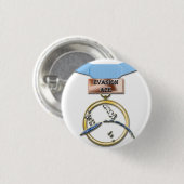 Evasion Ace-knop Ronde Button 3,2 Cm (Voorkant /achterkant)