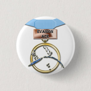 Evasion Ace-knop Ronde Button 3,2 Cm