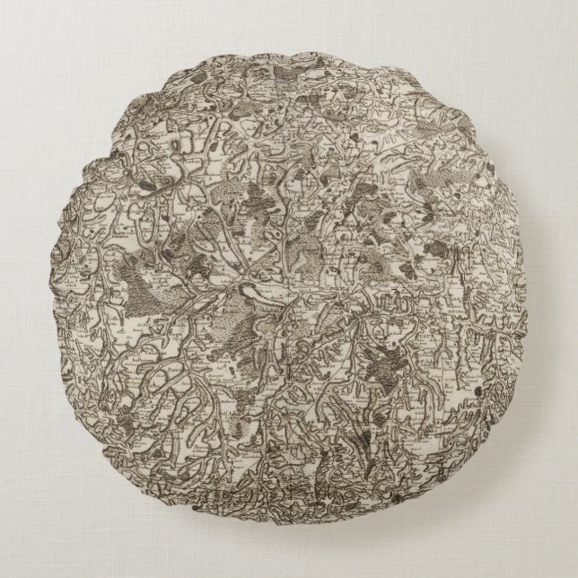 Evaux Rond Kussen (Voorkant)