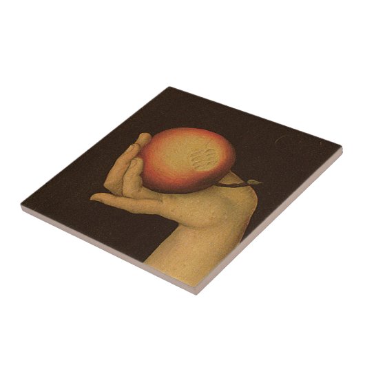 Eve. 1528 tegeltje (Zijkant)