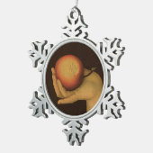 Eve. 1528 tin sneeuwvlok ornament (Rechts)