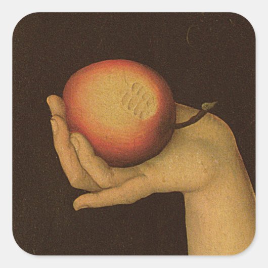 Eve. 1528 vierkante sticker (Voorkant)