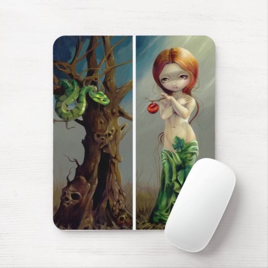 "Eve and the Tree of Knowledge" Mousepad Muismat (Met muis)