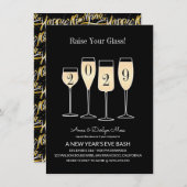 Eve Bash Champagne Kaart (Voorkant / Achterkant)