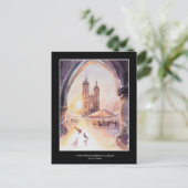 EVE Briefkaart van de Oud-stad Krakow (Staand voorkant)