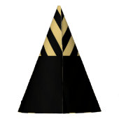 Eve Cheers Party Gold Party Pet nieuwjaar Feesthoedjes (Achterkant)